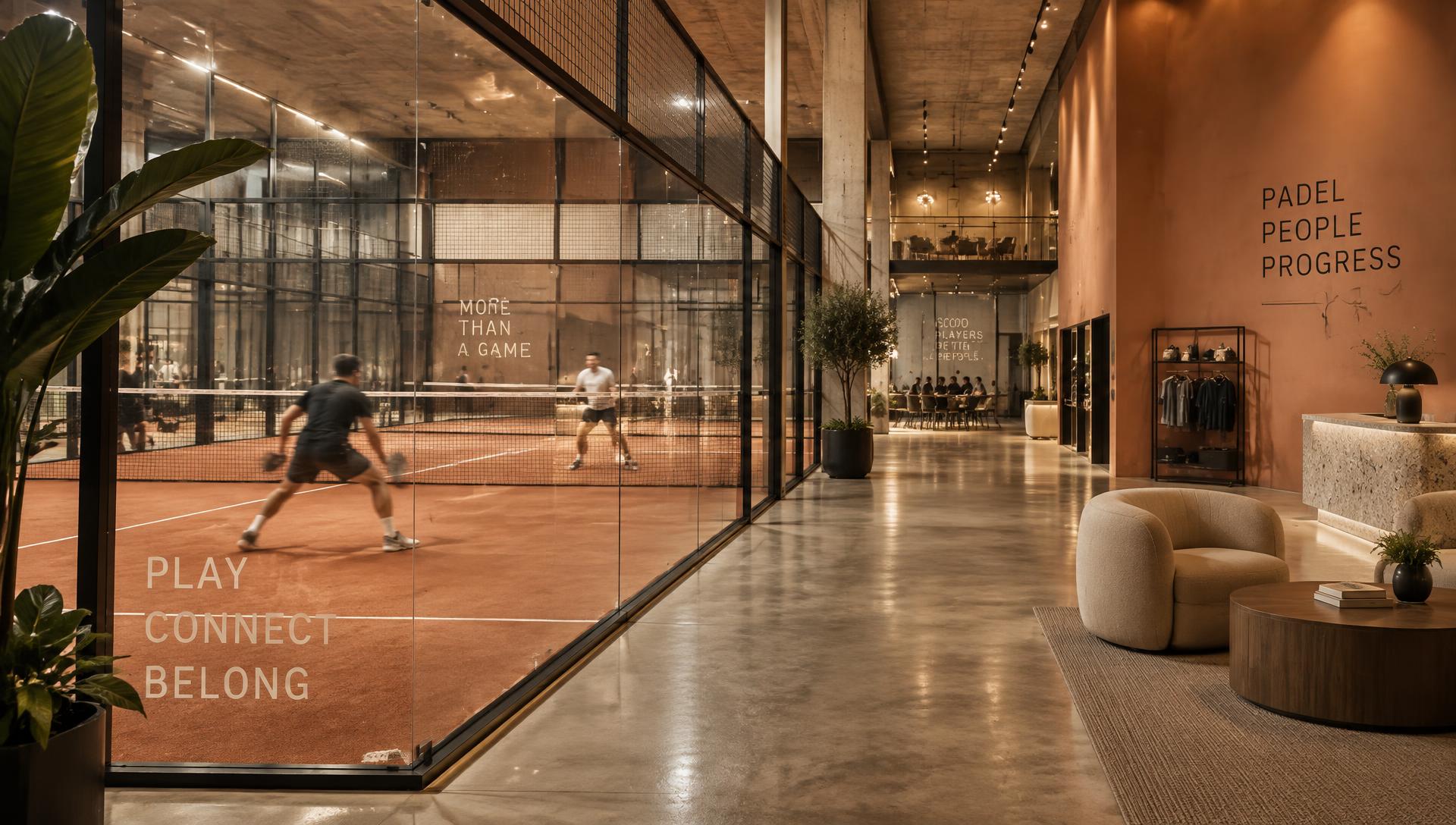 DEPOT Padel Club iekštelpu padela korti Rīgā
